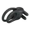 Pretty Love Sini anillo vibrador doble recargable negro - 5