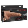 Fetish fantasy series - arnés ajustable pene realístico con testículos squirting 19 cm