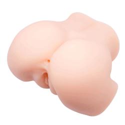 Crazy bull - vagina y ano realísticos doble vibración