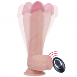 Rockarmy arnés + liquid silicone vibrador control remoto premium apache 22cm