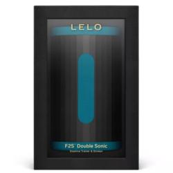 LELO F2S Double Sonic masturbador sonico verde azulado - 4