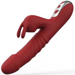 Armony Suck Rabbit vibrador rotador y succionador burdeos - 4
