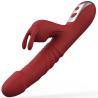Armony Suck Rabbit vibrador rotador y succionador burdeos - 4