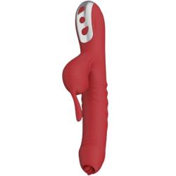 Armony Suck vibrador succionador y lengua estimuladora burdeos - 3