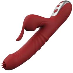Armony Suck vibrador succionador y lengua estimuladora burdeos - 4