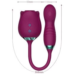 Armony Delight Flower succionador y estimulador con bombeo violeta - 2