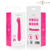 Vibrador Intense Paty rosa con su embalaje