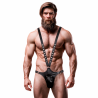 Fetish submissive attitude - arnés ecopiel forma de v hombre