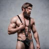 Fetish submissive attitude - arnés ecopiel forma de v hombre