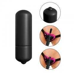 Fetish fantasy set de arnes vibrador lila