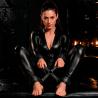 Fetish submissive - unión esposas cuero vegano