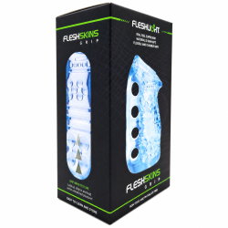 Caja Fleshskins Blue Ice en vista tres cuartos