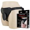 Arnés strap-on universal Pretty Love negro con su caja