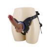 Arnés Pretty Love Yeti con dildo visto de frente