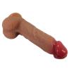 Detalle del acabado realista del dildo Pretty Love Yeti