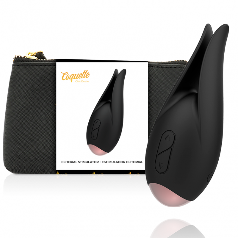 Coquette chic desire estimulador clítoris negro / gold