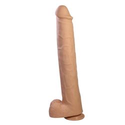 Dildo realista Pat natural en vista vertical