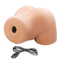 Masturbador Olivia junto al cable de carga USB-C