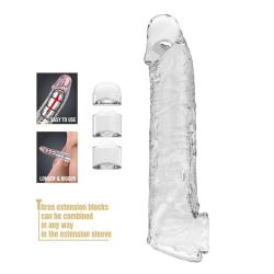 Funda Pretty Love transparente con sus tres insertos