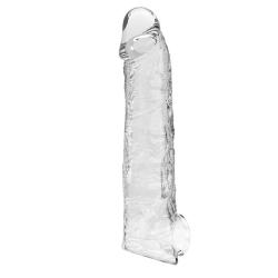 Vista frontal de la funda Pretty Love transparente
