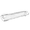 Funda extensora transparente tumbada y abertura de la base