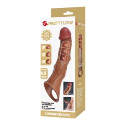 Embalaje de la funda marrón ajustable de 28 cm
