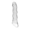 Funda Pretty Love transparente de 28 cm vista de frente