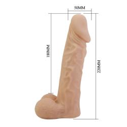 Gráfico de dimensiones del dildo Jolyon
