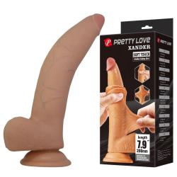 Pretty Love Xander curvo junto a su embalaje