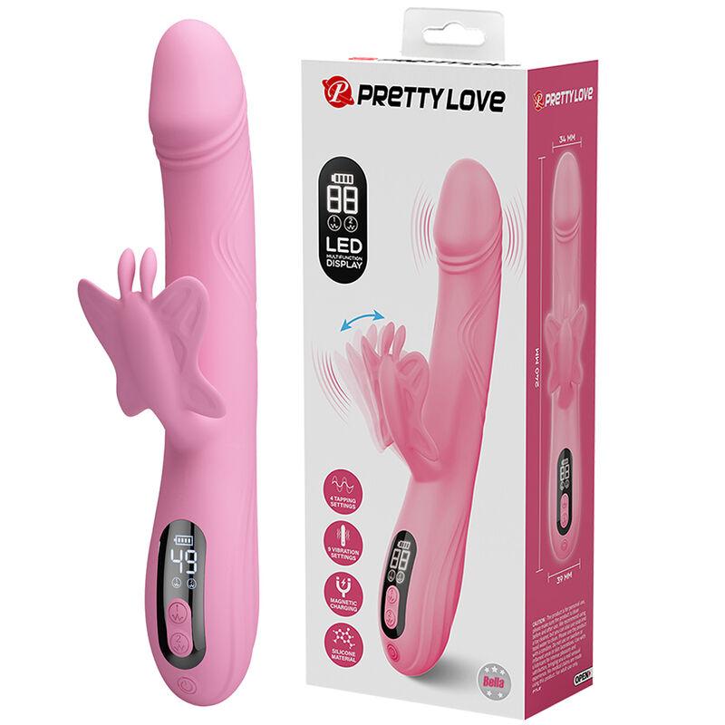 Pretty Love Bella rosa junto a su embalaje