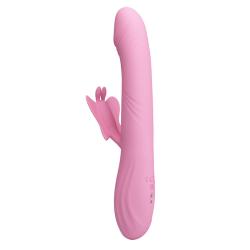 Perfil posterior del vibrador rabbit Bella