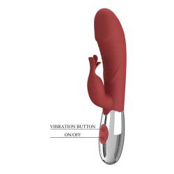 Pretty Love Rosewood rojo en vista frontal