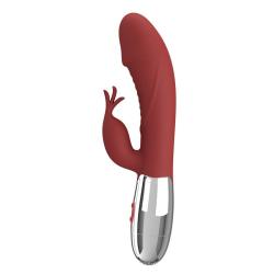 Perfil frontal del rabbit Rosewood rojo