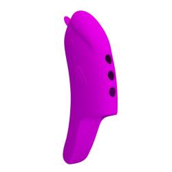 Perfil del vibrador de dedo con relieves laterales