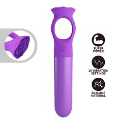 Pretty Love Giana mini vibrador morado vista principal