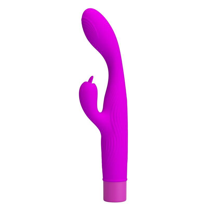 Pretty Love Jene vibrador doble morado vista principal