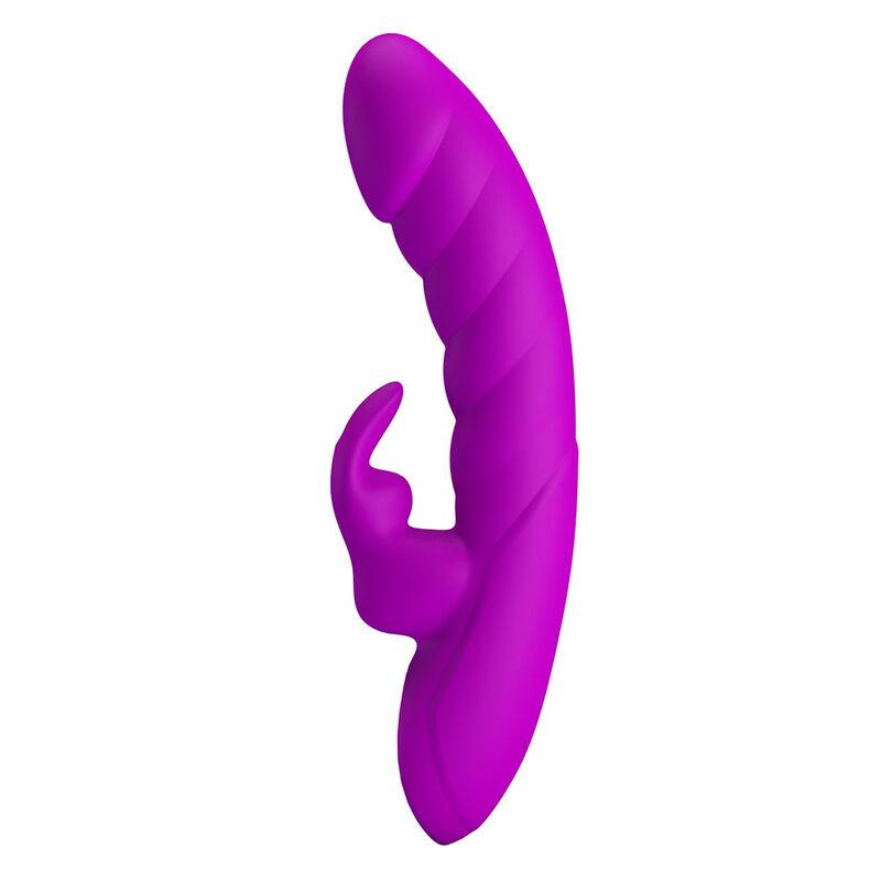 Pretty Love Monica vibrador rabbit morado vista principal