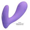 Perfil curvo y controles del vibrador Andromeda