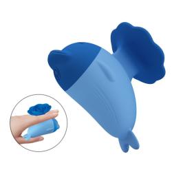 Pretty Love Dolphin azul con forma compacta