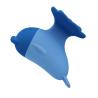 Vista lateral del Pretty Love Dolphin azul