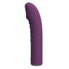 Perfil curvo del vibrador Rylan morado