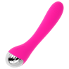 Vibrador Ohmama flexible para el punto G en diagonal