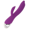 Vibrador rabbit Ohmama delfín morado con su brazo para el clítoris