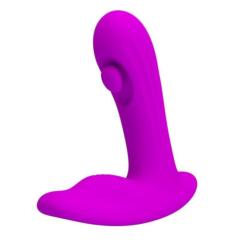 Pretty Love Bauer masajeador de próstata morado vista principal