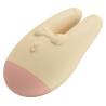 Romance Bunny crema y rosa tumbado de frente