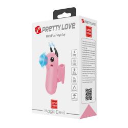 Pretty Love Magic Devil rosa con su caja