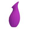 Pretty Love Magic Bottle succionador morado en vista inclinada