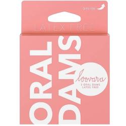 Loovara - oral dams barreras orales sin látex 3 uds