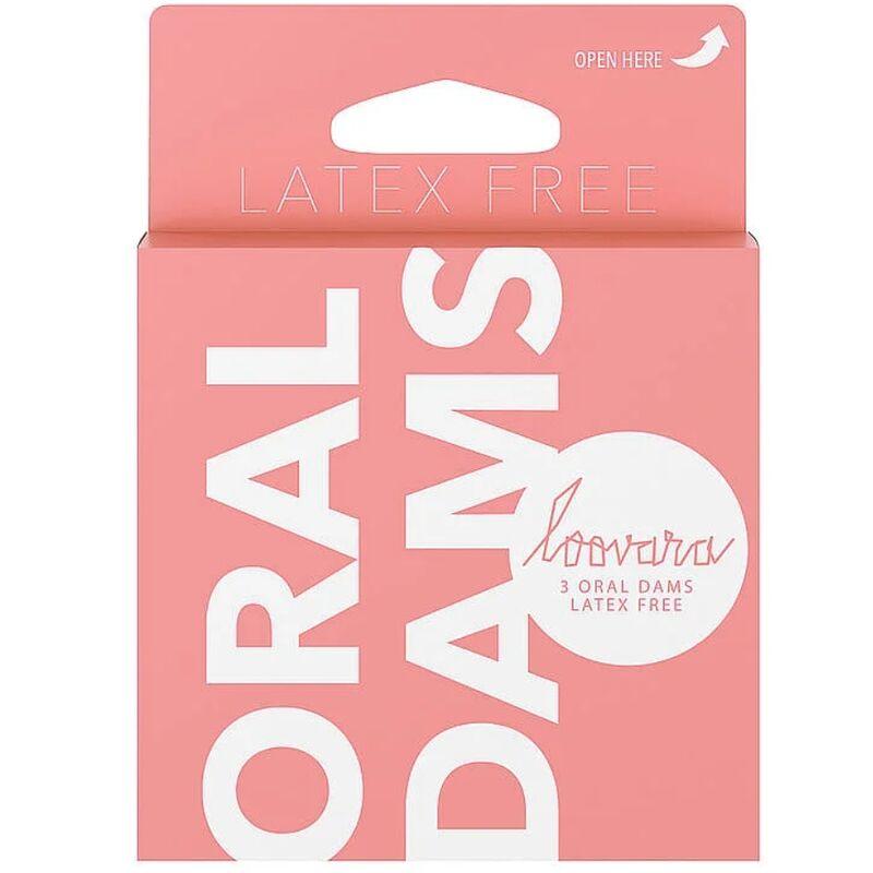 Loovara - oral dams barreras orales sin látex 3 uds