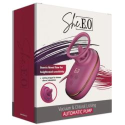 Caja de She.E.O Vacuum and Clitoral Licking Pump